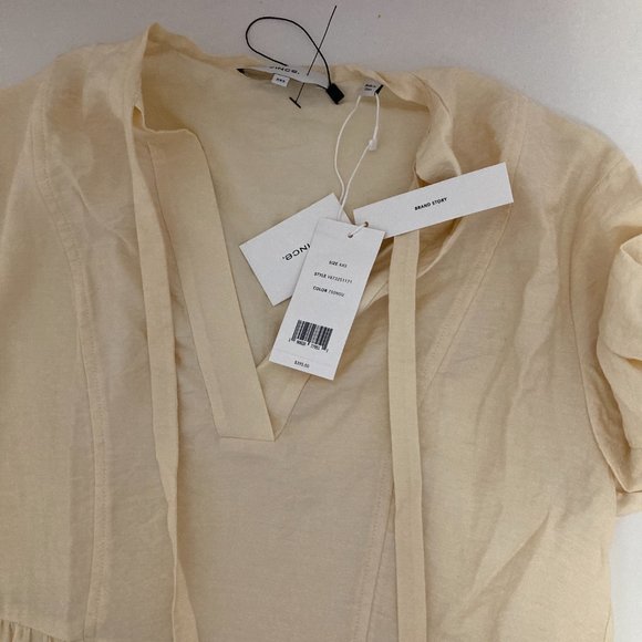 VINCE Mock Neck Midi Length Dress - Picture 8 of 14